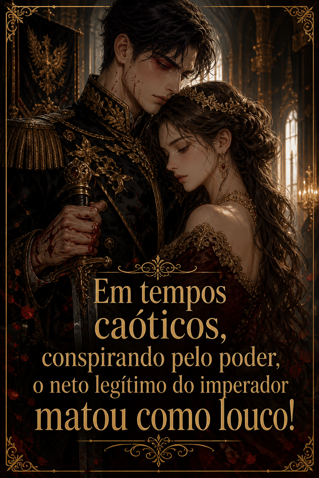 Em tempos caóticos, conspirando pelo poder, o neto legítimo do imperador matou como louco!