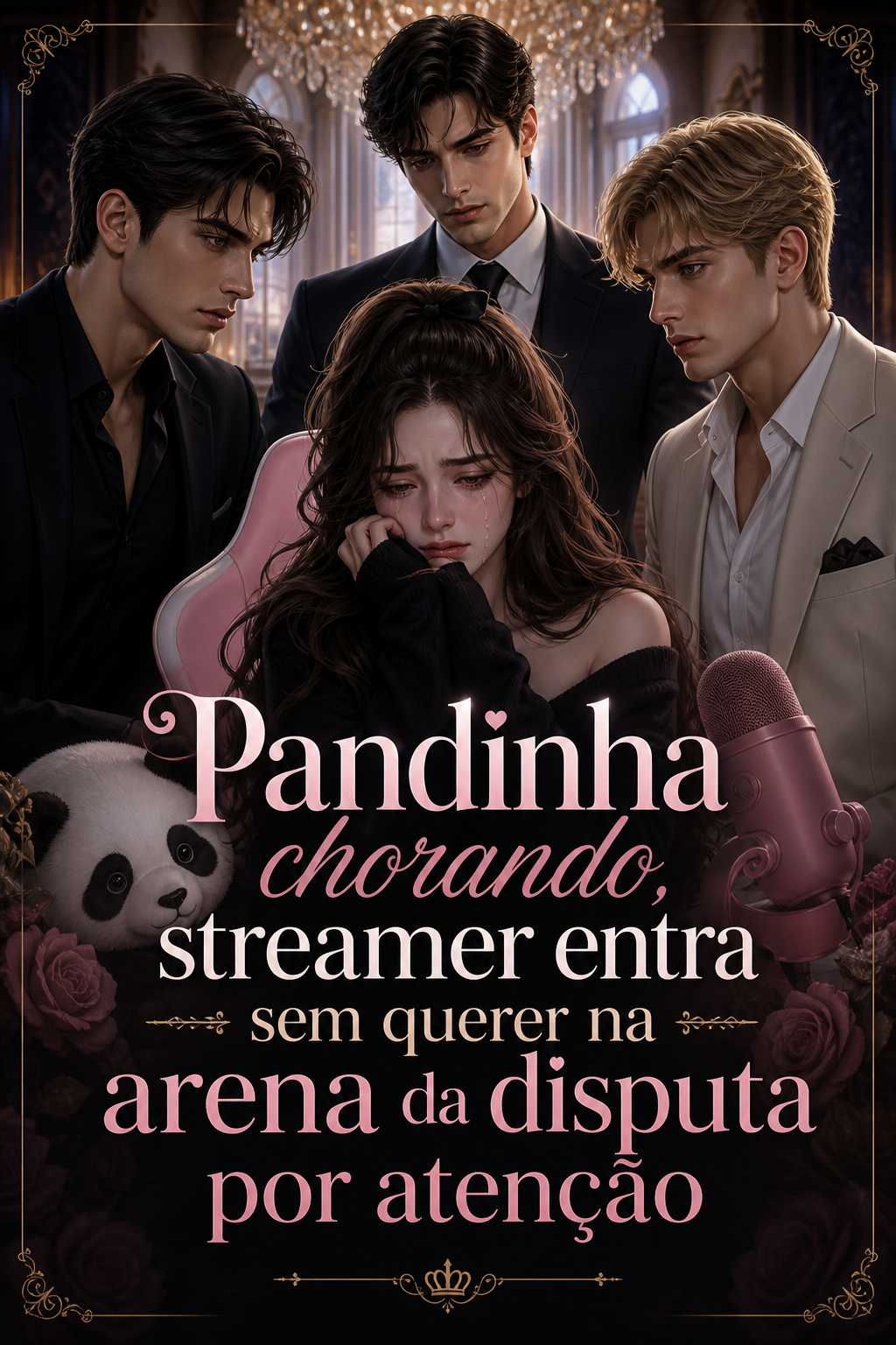 Pandinha chorando, streamer entra sem querer na arena da disputa por atenção